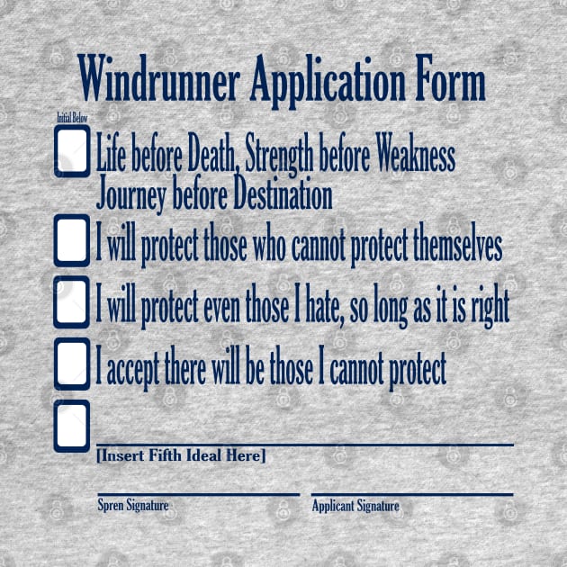 Windrunner Application by Crew